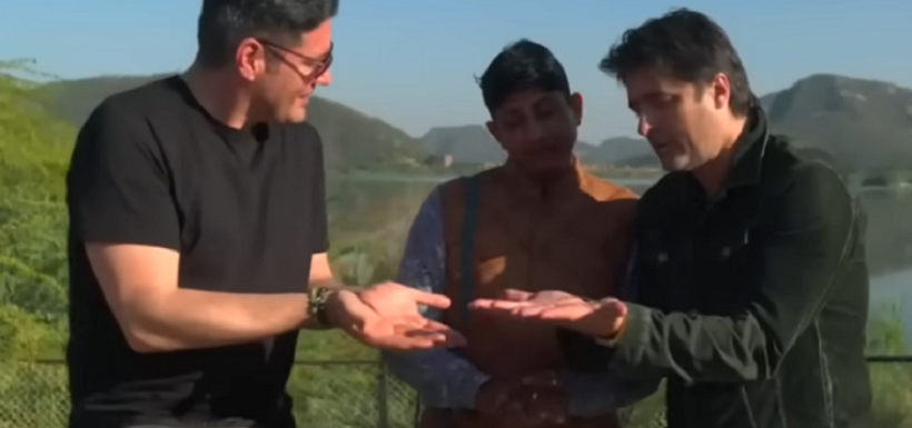 Pancho Saavedra y Jorge Zabaleta