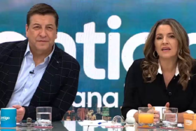 julio césar rodriguez y monserrat álvarez - contigo en la mañana