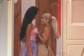 Pamela Díaz pelea Oriana Marzoli - Ganar o Servir reLITY