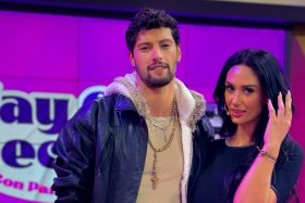 Jhonatan Mujica y Pamela Díaz