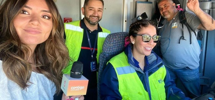 Periodista de CHV - Daniela Muñoz