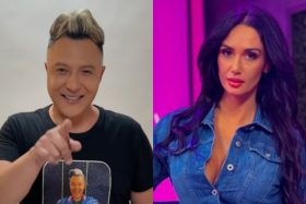 Sergio Rojas y Pamela Díaz