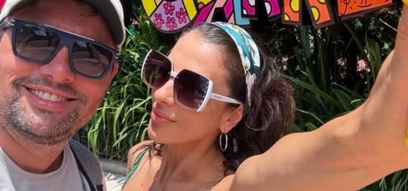 daniel valenzuela y su pareja, andrea sanhueza