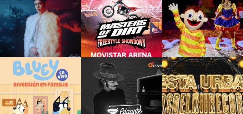 Agenda musical y panoramas: conciertos, espectáculos familiares y los estrenos que marcan tendencia