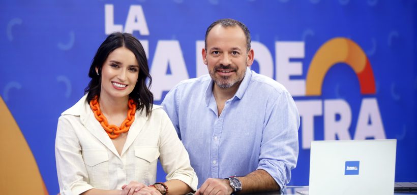 chantal aguilar y alfonso concha, la tarde es nuestra