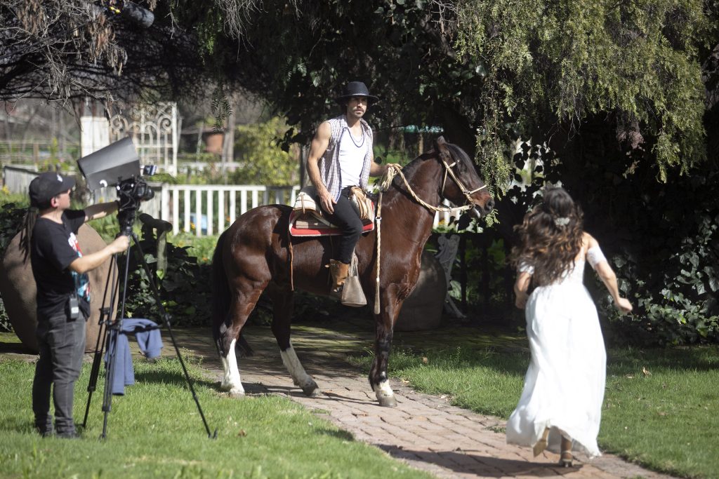 rodaje mi boda es una trampa, mininovela de canal 13
