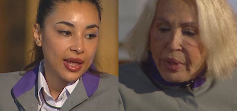 natalia "arenita" rodríguez y laura bozzo en el internado