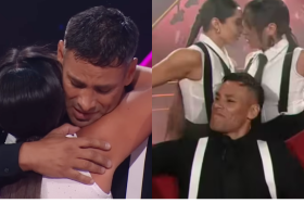 Claaudio Valdivia y Daniela Muñoz se emocionan con un íntimo reencuentro