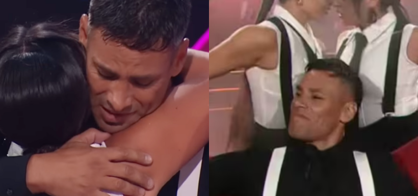 Claaudio Valdivia y Daniela Muñoz se emocionan con un íntimo reencuentro