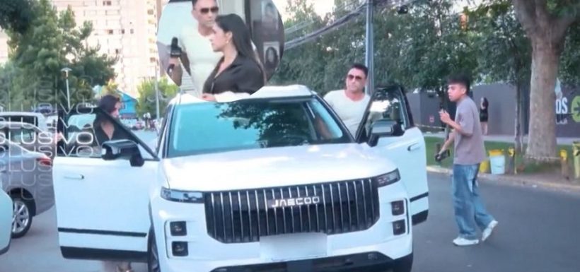 chino ríos y Vanessa Bourgeois