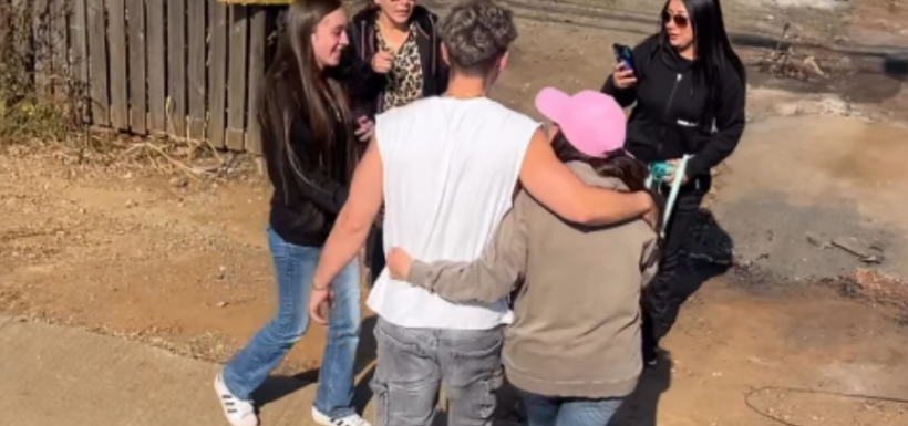 Conocido influencer y chico reality es blanco de críticas por videos desde zona incendiada: Polémico gesto sacó ronchas en redes