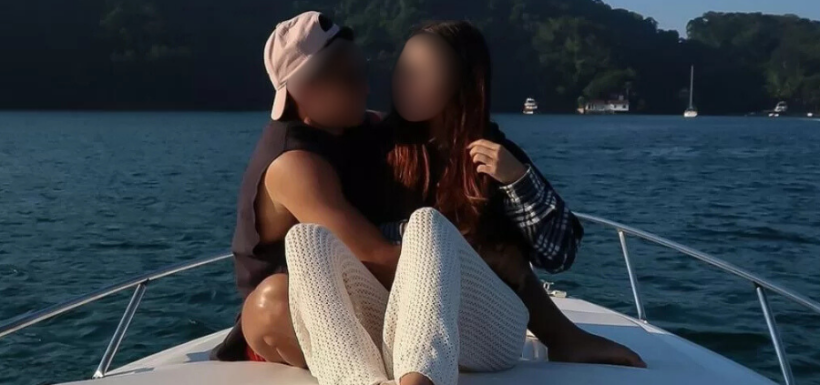Famosa pareja del espectáculo, Cata Vallejos, Pablo Galdames