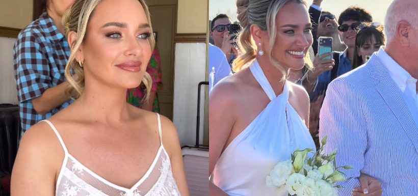 FOTOS | Dio el “sí” junto al mar: Daniela Nicolás y los fantásticos detalles de su boda de cuento de hadas