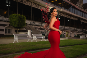 look eugenia lemos en a gala de viña 2026