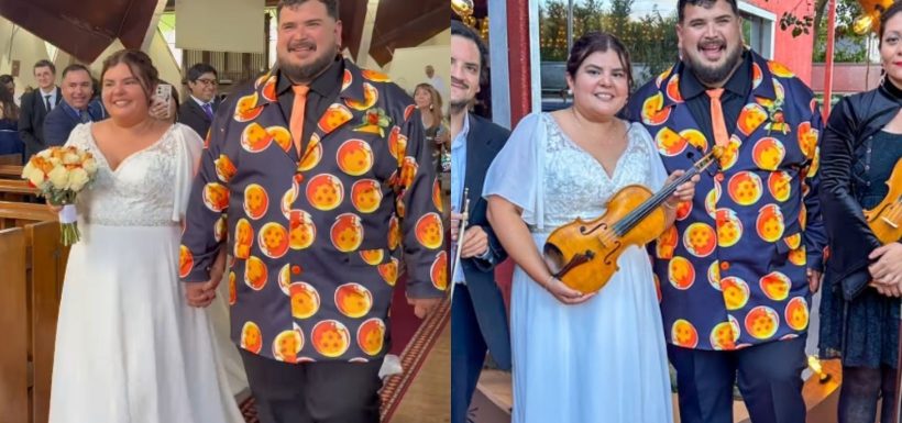 VIDEO | ¡Con tremendo look! Así fue la espectacular boda de ensueño de Otakin con la madre de su hija