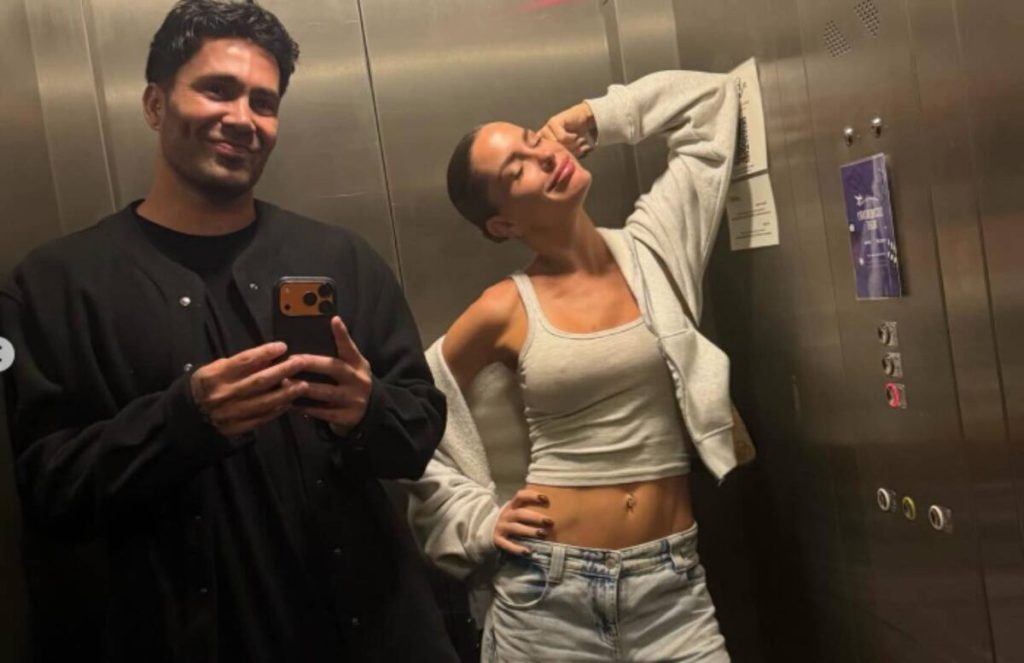 FOTO | Gala Caldirola y Luis Jiménez tuvieron romántico reencuentro ¡En Qatar!