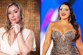 La rutina de Pamela Leiva y Marlen Olivari en el espacio de humor de Canal 13, El "Desestrece", generó una ola de reacciones luego de que ambas bromearan acerca de Roberto Dueñas. Una de ellas fue la de, Angélica Sepúlveda, quien a través de sus redes sociales lanzó ácidos comentarios en contra de la comediante asegurando que ella también quiere ser humorista.