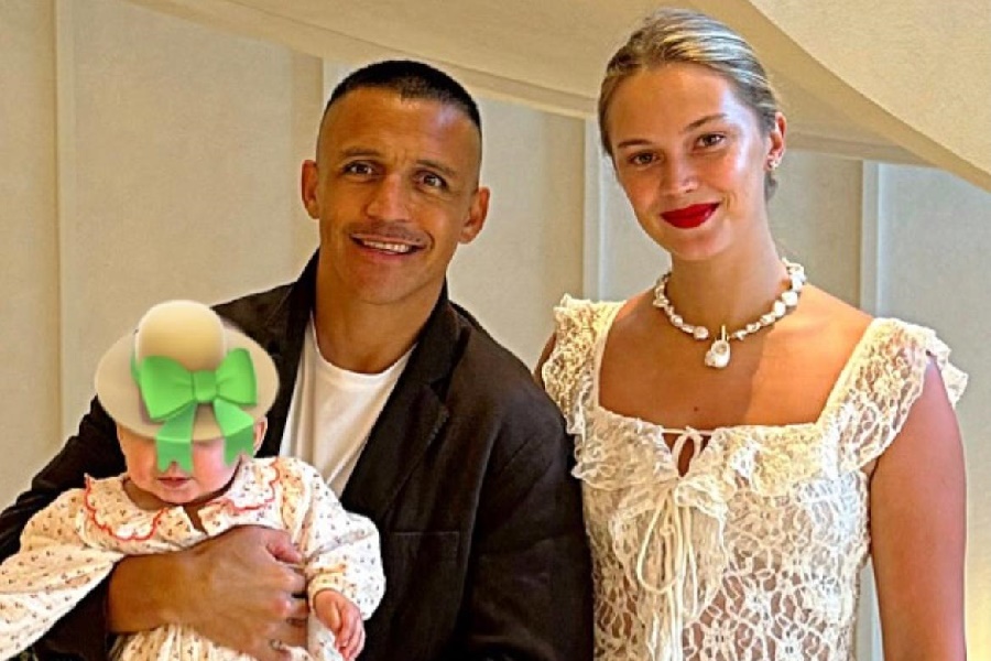 alexis sánchez - pareja - alexandra litvinova