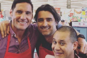 Pancho Saavedra, Jorge Zabaleta, Ignacio Román