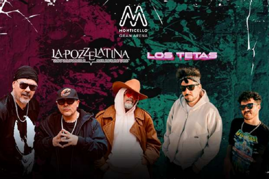 ¡Tremenda junta! La Pozze Latina y Los Tetas se reúnen en Gran Arena Monticello